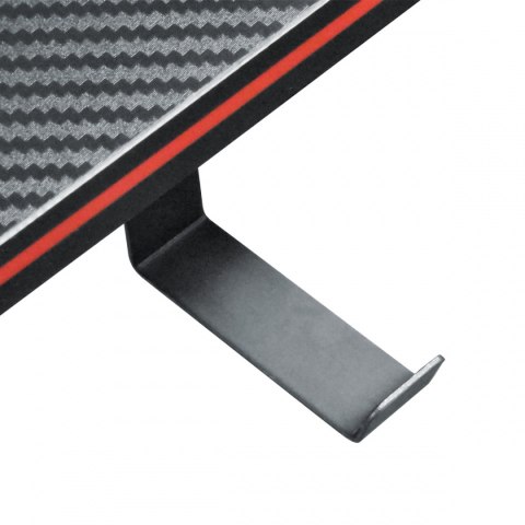 Biurko do komputera dla gracza BITUXX czarne komputerowe MDF solidne