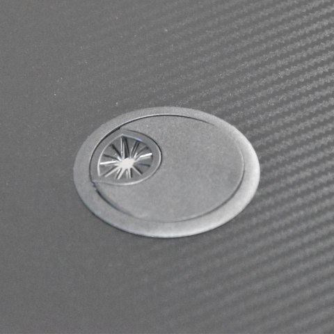 Biurko do komputera dla gracza BITUXX czarne komputerowe MDF solidne