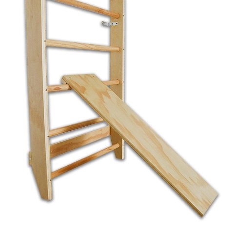 Drabinka plac zabaw dla dzieci drewniany z linami 220cm Zjeżdzalnia + huśtawka