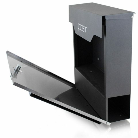 Duża Skrzynka pocztowa na listy pocztę malowana proszkowo napis POST