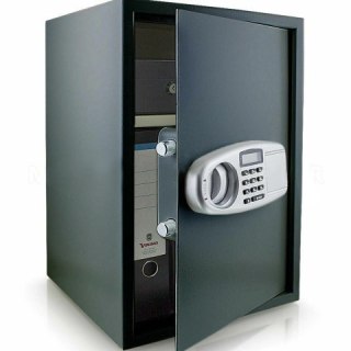 Duży sejf Szafa Pancerna z zamkiem elektronicznym Grafitowy Skrytka na pieniądze