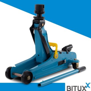 Hydrauliczny podnośnik samochodowy typu "żaba" (warsztatowy), 2,5 tony, Bituxx