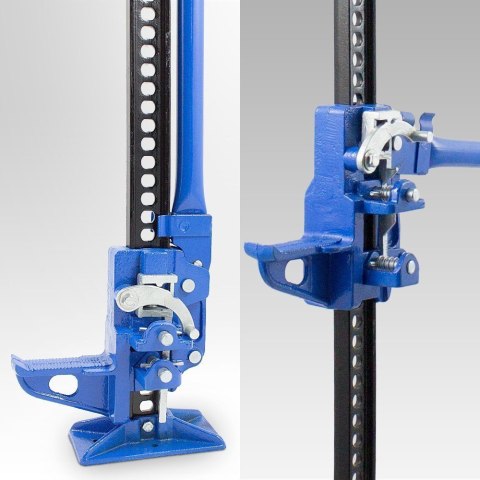 Kolejowy Podnośnik Farmerski do 3000kg 132cm Wytrzymały kolumna