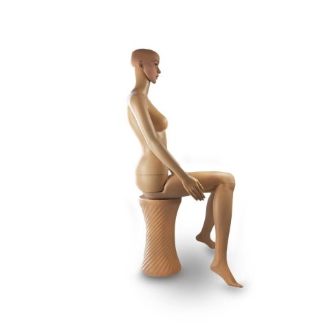 Manekin całopostaciowy damski - sklep/ ekspozycja/ wystawy- siedzący