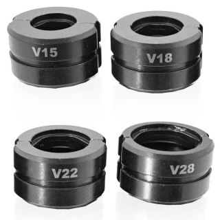 Matryce V15 do praski ręcznej szczęki zaciskowe wymienne do tulejek