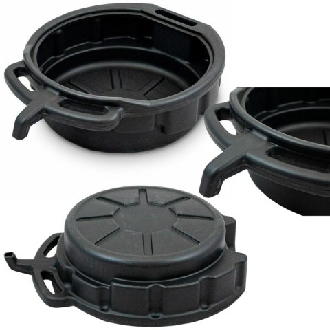 Misa Miska do zlewania oleju płynów 15L Zlewarka Zlewak paliwa BITUXX