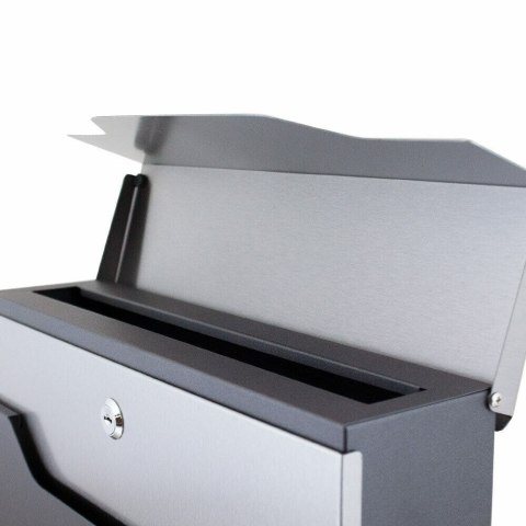 Naścienna Skrzynka Pocztowa na listy nowoczesna i stylowa z napisem POST