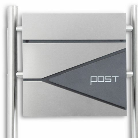 Nierdzewna Skrzynka na listy wolnostojąca zestaw 2 szt BITUXX inox