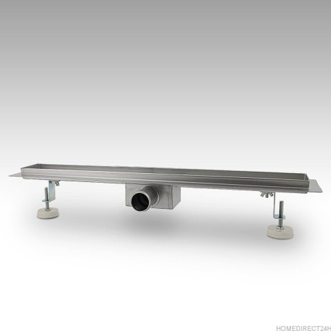 Odpływ prysznicowy Welle z niskim syfonem 100cm inox podłogowy