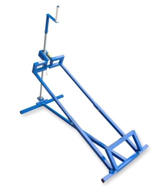 Podnośnik do traktorka quada kosiarki 400kg Stabilny mocny trapezowy stojak