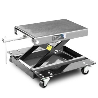 Podnośnik motocyklowy 12-37cm udźwig do 500kg wózek manewrowy do motocykla