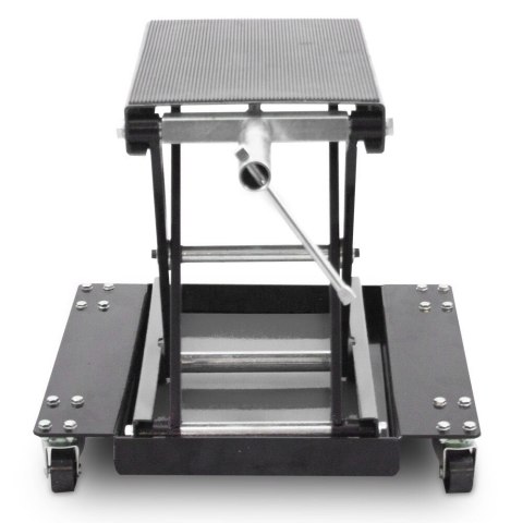 Podnośnik motocyklowy 12-37cm udźwig do 500kg wózek manewrowy do motocykla