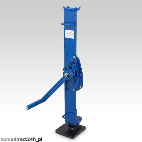 PRZEMYSŁOWY PODNOŚNIK MECHANICZNY DO WARSZTATU 3 T STALOWY NIEBIESKI