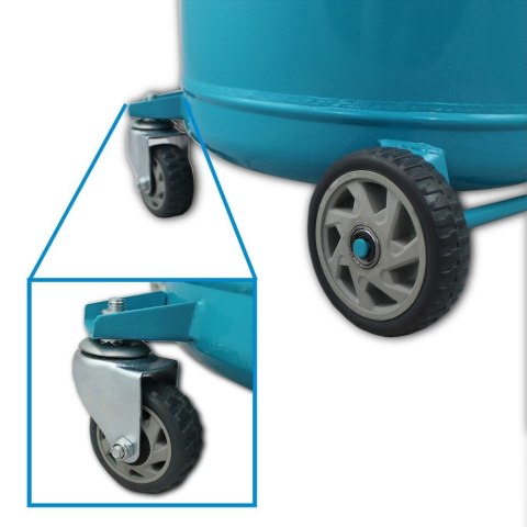 Przenośna mobilna Zlewarka do oleju Warsztatowa Regulowana ze zbiornikiem 80L