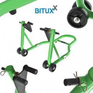 Stojak Serwisowy do motoru Zielony motocyklowy uchwyt na przód 250kg