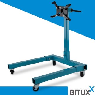 Stojak do Montażu Silnika / skrzyni 900kg Uchwyt na silnik Mobilny na kołach Obrotowy