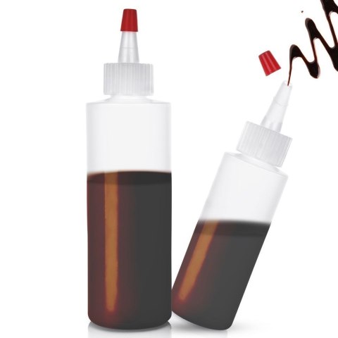 Butelka do dekoracji dekorator ciast dozownik do sosów 2 sztuki