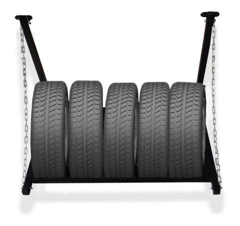 Wieszak stojak na koła opony warsztatowy solidne wykonanie mocny