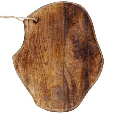 Deska do krojenia drewniana / taca do serwowania 33x22 cm