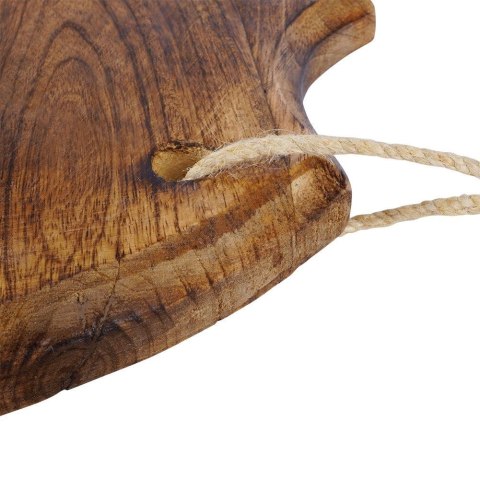 Deska do krojenia drewniana / taca do serwowania 33x22 cm
