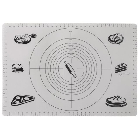 Duża stolnica mata do ciasta kuchenna 65x45 cm ORION