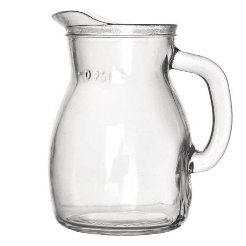 Dzbanek szklany do napojów z uchwytem 250 ml