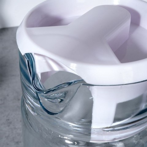 Dzbanek z pokrywką szklany 2 l