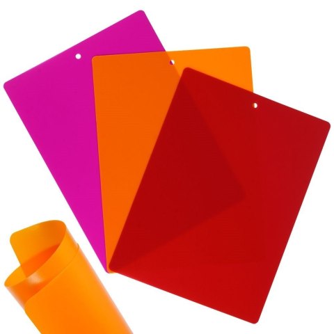 Elastyczna deska kuchenna zestaw komplet desek 3 sztuki