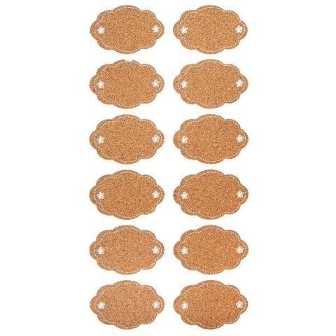 Etykiety samoprzylepne na słoiki naklejki na przetwory 12 sztuk