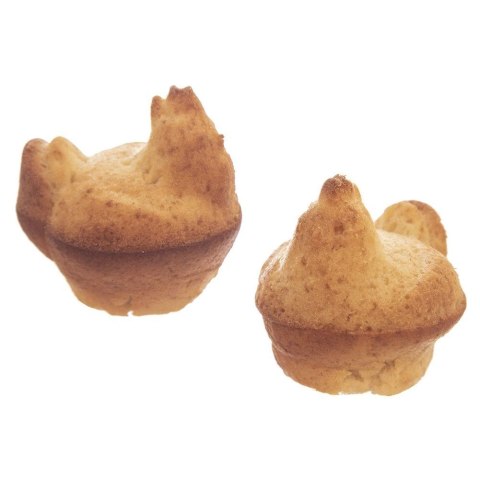 Forma do ciastek i pralin silikonowa brązowa kurka