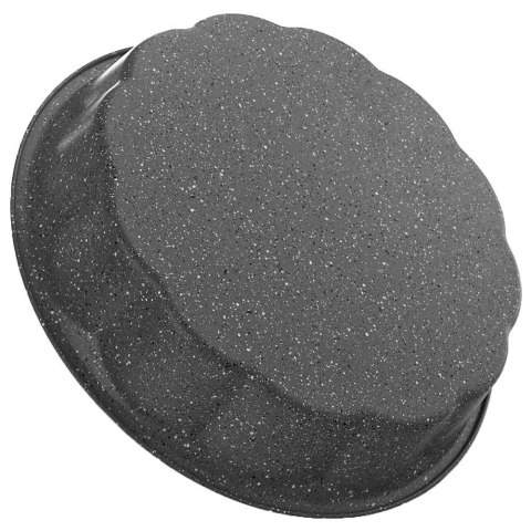 Forma do pieczenie blacha do ciasta pizzy zapiekania okrągła granitowa GRANDE 28,5 cm