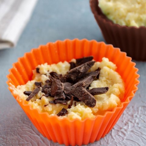 Forma silikonowa do pieczenia muffinek babeczek na muffinki silikonowa foremki 6 sztuk