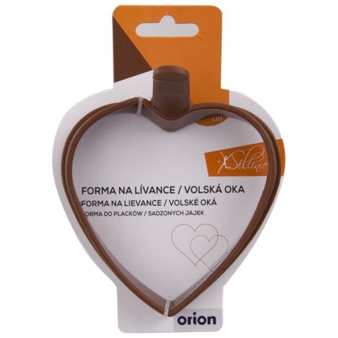 Forma silikonowa do sadzonych jajek na jajko na patelnie serce