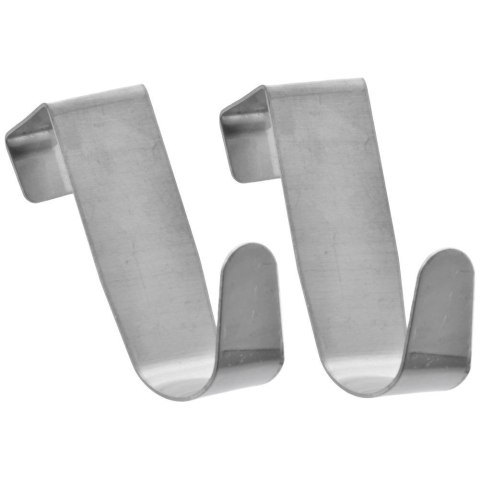 Haczyk wieszak na drzwi ręczniki stalowy zestaw komplet 2 sztuki