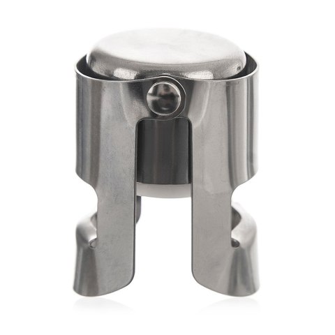 Korek zatyczka do wina musującego i szampana stalowa