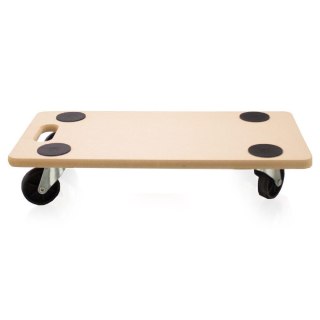 Wózek transportowy do 200kg płyta mdf 58x28,5cm do przewożenia na kółkach