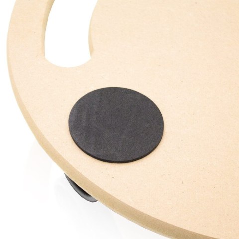 Wózek transportowy do 200kg płyta okrągła mdf 38cm na kółkach do przewożenia