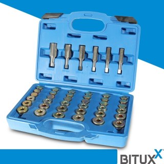Zestaw Naprawczy gwintów korków do miski olejowej BITUXX 114 elementów