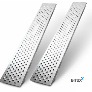 Zestaw Ramp Najazdowych załadunkowych do 400kg Stalowe do warsztatu Szyna