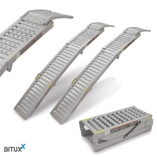 Zestaw Ramp najazdów składane do 2,2T Komplet podjazdów stalowych 2szt