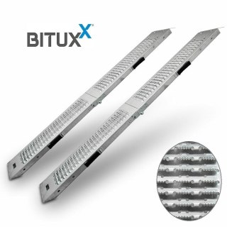 Zestaw Ramp najazdy 2 szt Podjazd załadunkowy BITUXX 400kg 180cm