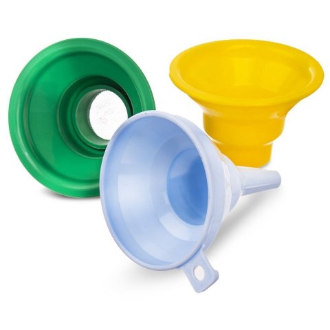 Lejek kuchenny z sitkiem sitko do butelek balonów na wino piwo sok 11,5 cm