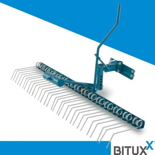Zgrzebło do trawy / wertykulator / grzebień do trawnika do traktorków ogrodowych, kosiarek samojezdnych i quadów (ATV) - Bituxx