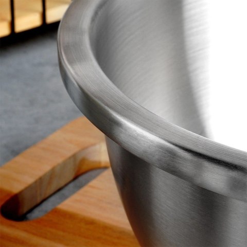 Miska Kuchenna do Miksowania Stalowa Lekka Nierdzewna NAVA 20 cm 1,5 L