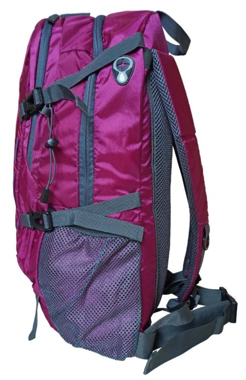 Plecak Turystyczny Sportowy Damski Duży Różowy Solidny KUBISPORT 40 L