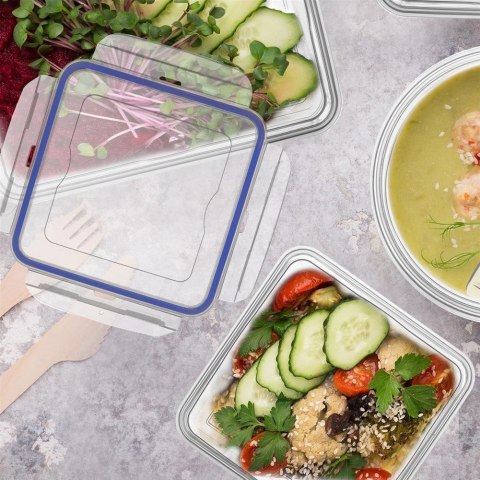 Pojemnik do żywności z uszczelką 0,3 l prostokątny