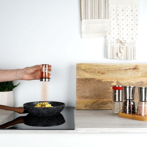 Pojemnik szklany na przyprawy z dozownikiem 100 ml