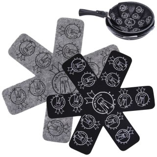 Przekładka ochronna ochraniacz do patelni garnków przekładki ochronne 24 + 32 cm 2 sztuki