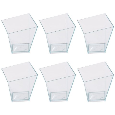 Pucharek na desery przystawki przekąski mini pojemniczki zestaw komplet 6 sztuk 120 ml