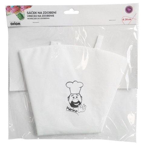 Rękaw cukierniczy do kremu masy ciasta tortu bawełniany worek dekorator tortów 26 cm